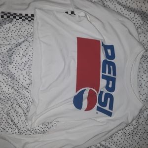 Long sleeve "Pepsi" tee shirt